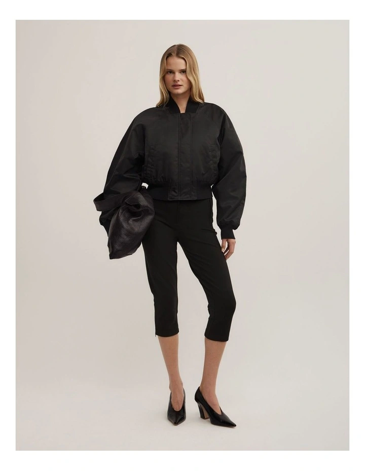 Capri Pant in Black image 1