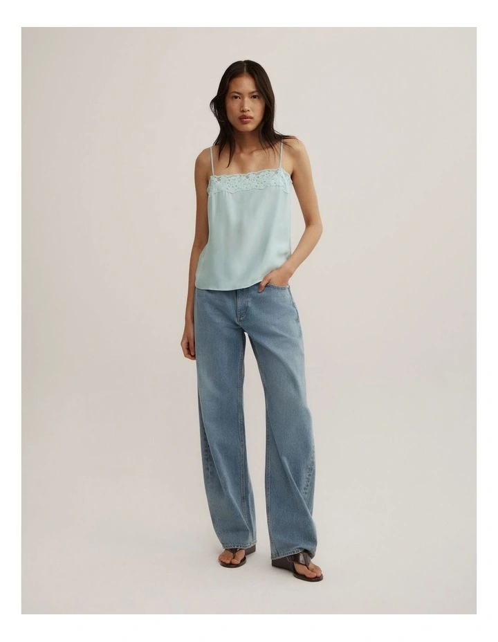 Cropped Lace Camisole image 2