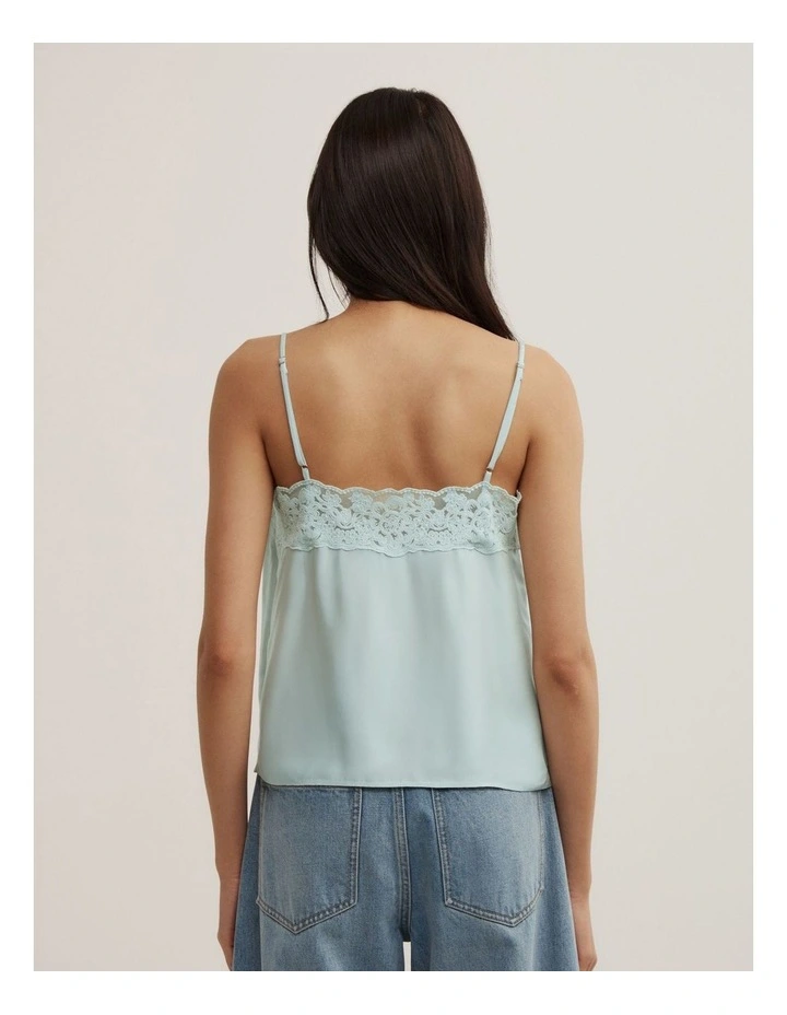 Cropped Lace Camisole image 5