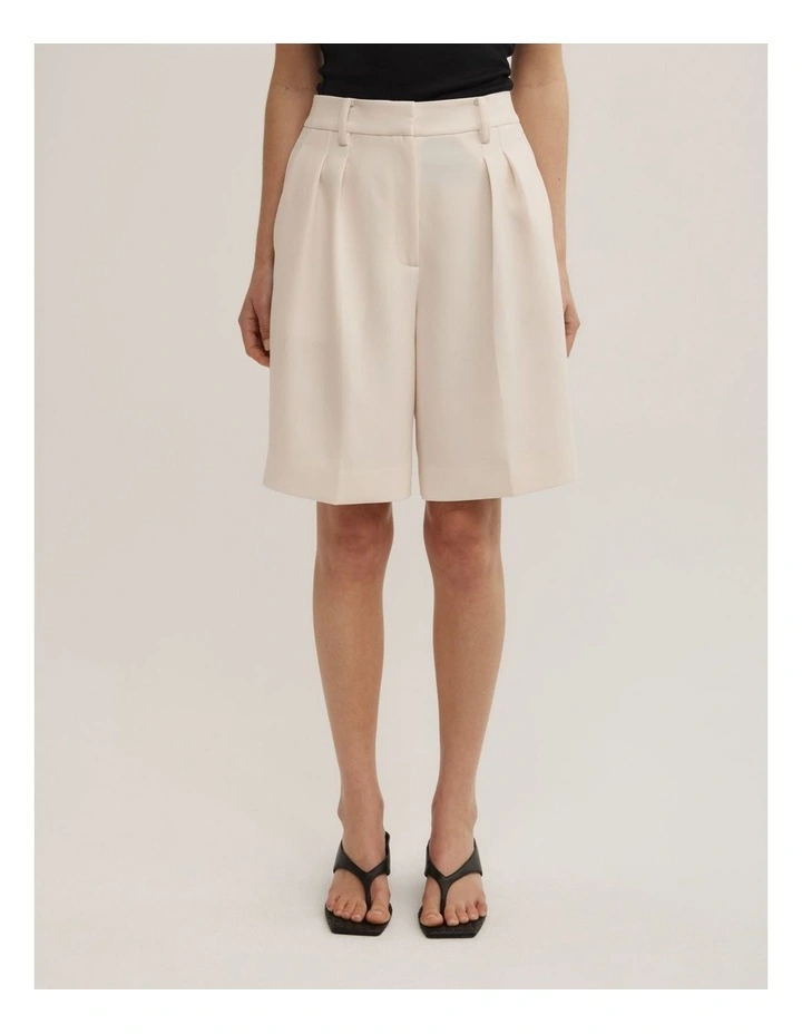 Bermuda Short in Chalk - Dani Michelle image 2