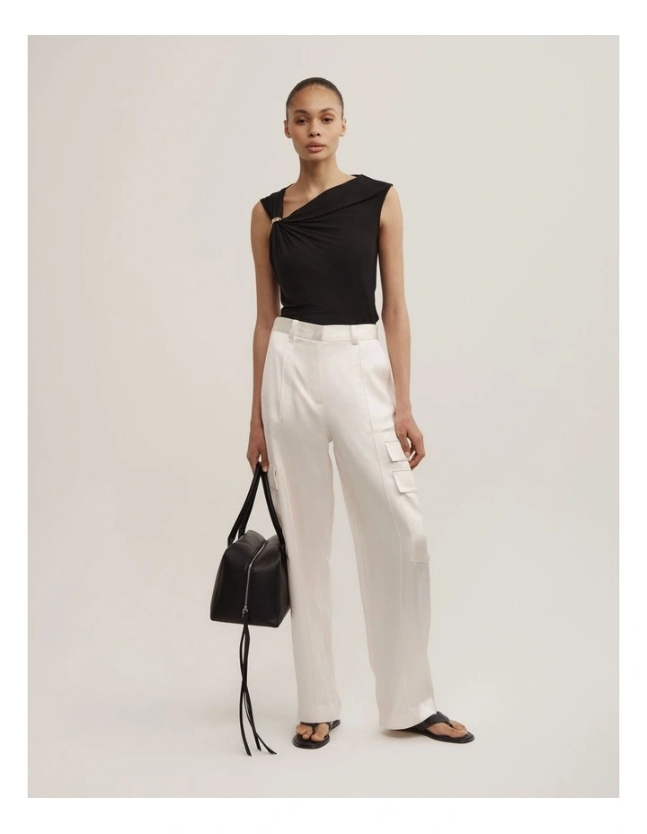 Trim Detail Top in Black image 2