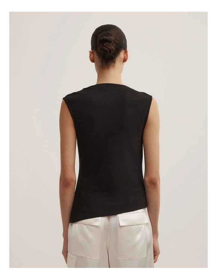 Trim Detail Top in Black image 5