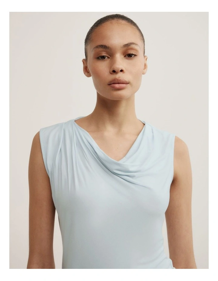 Trim Detail Top in Seafoam image 4