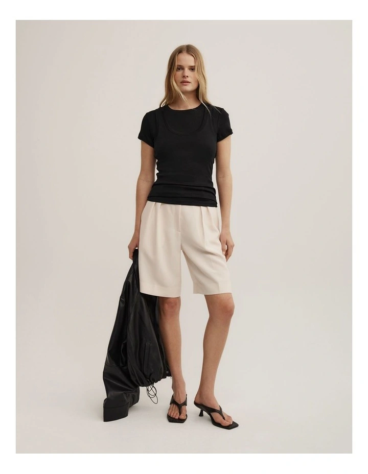 Overlay T-shirt in Black image 2