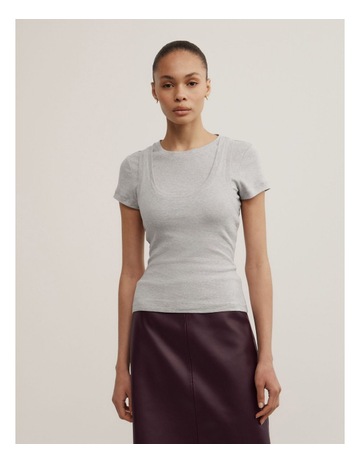Light Grey Marle colour