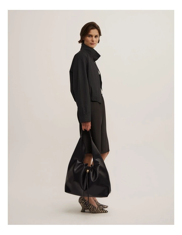 Harper Hobo Bag in Black image 2