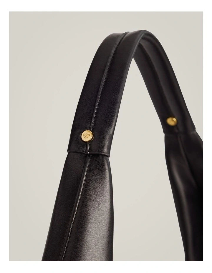 Harper Hobo Bag in Black image 6
