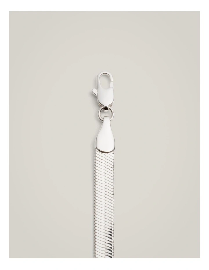 Ines Necklace in Silver image 5