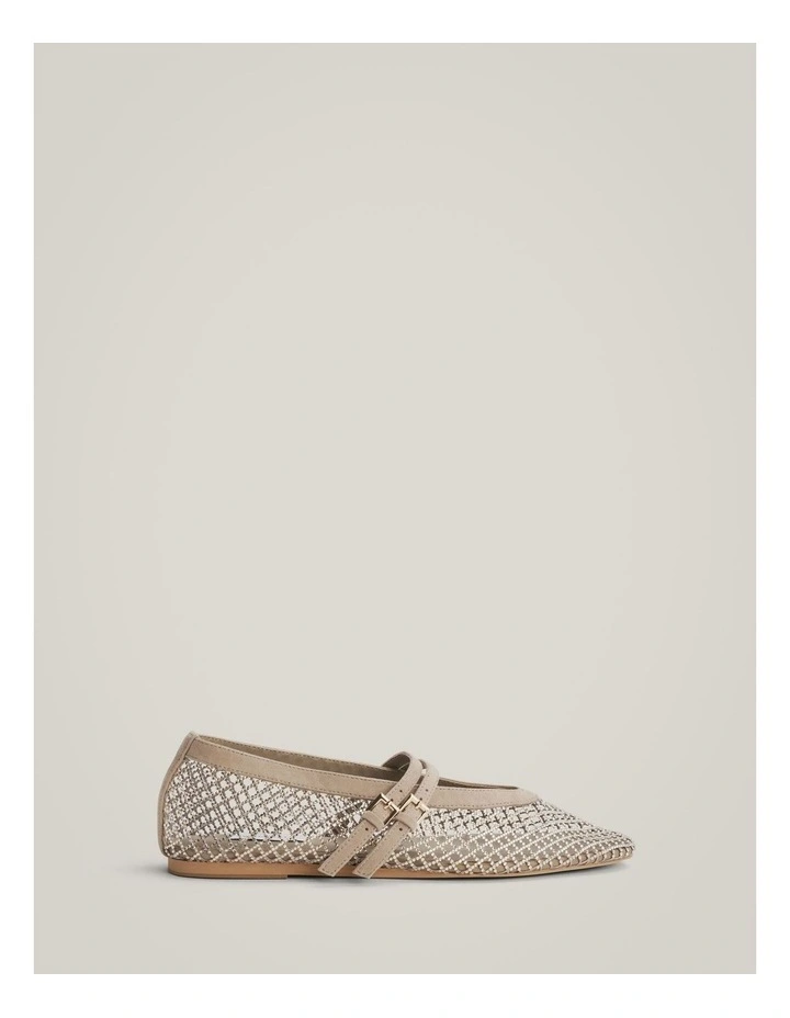 Harvie Mesh Flat in Sienna image 1