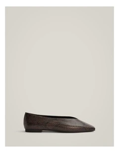 Andie Snake Flat in Snake Multi