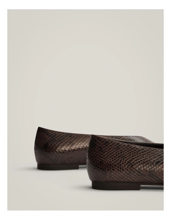 Andie Snake Flat in Snake Multi image 5