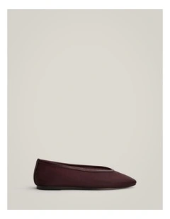 Petra Mesh Flat in Fig