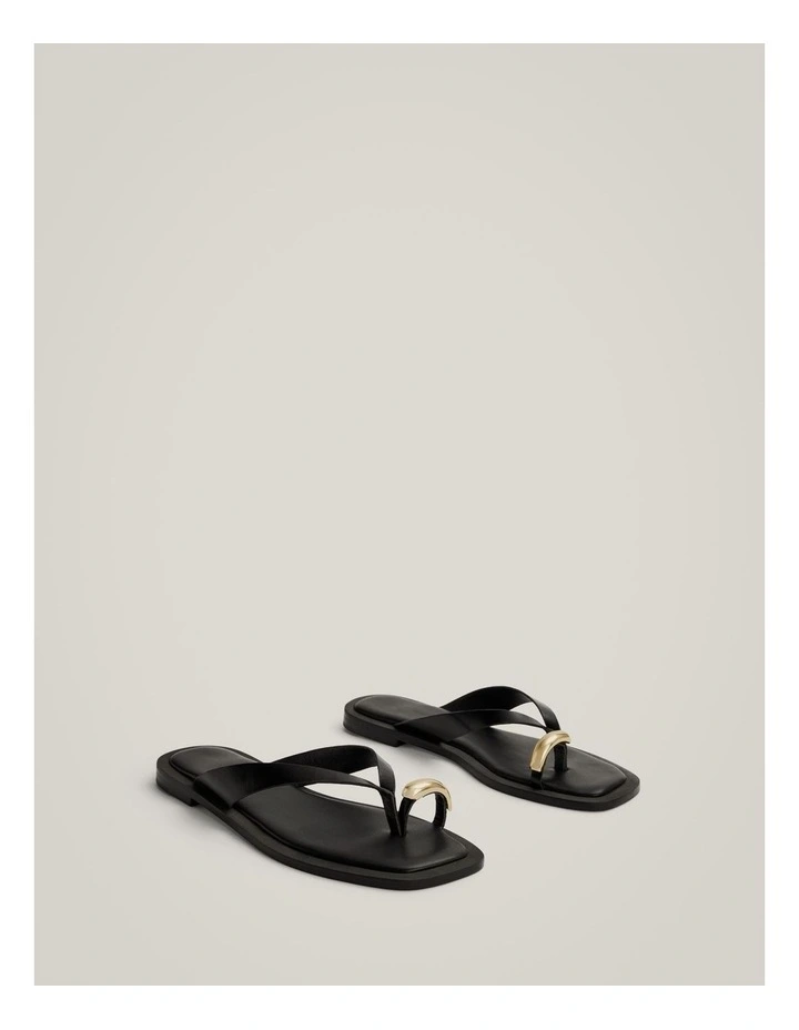 Kyra Slide in Black image 3