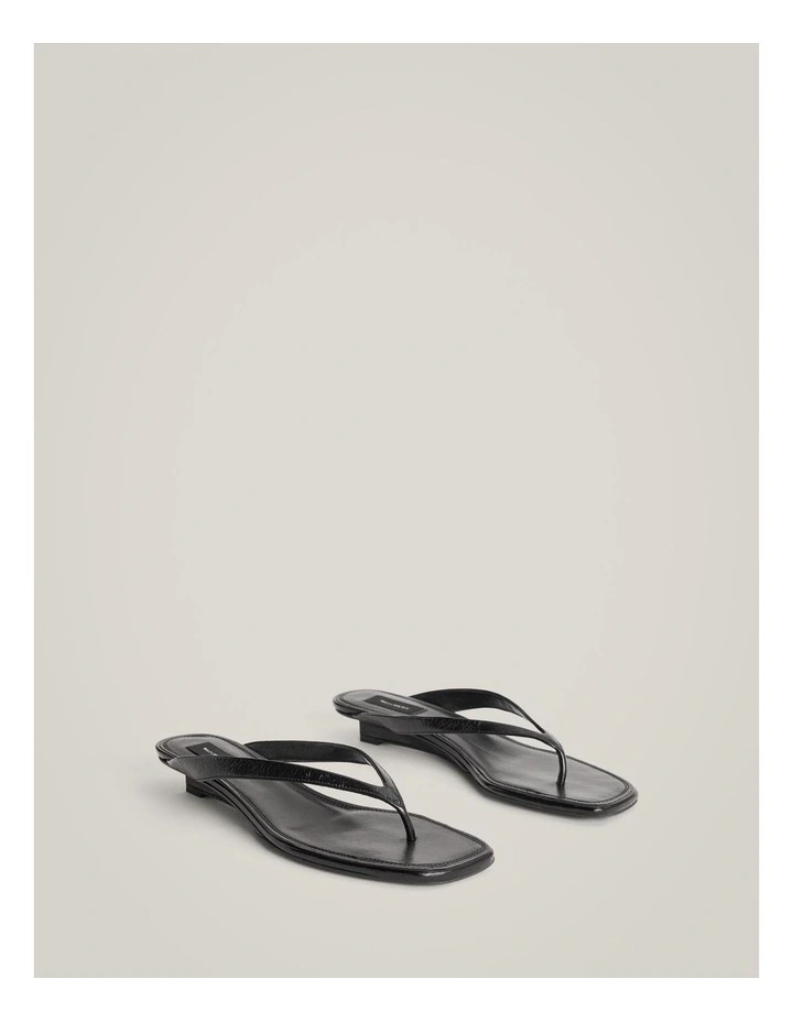 Franca Micro Heel in Black image 3