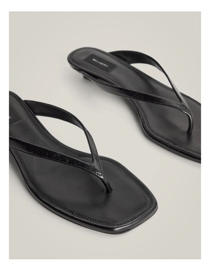 Franca Micro Heel in Black image 4