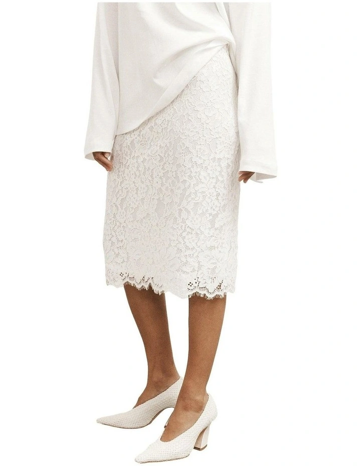 Lace Midi Skirt image 2