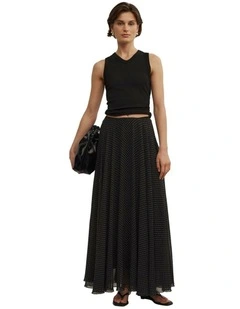 Maxi Longline Skirt