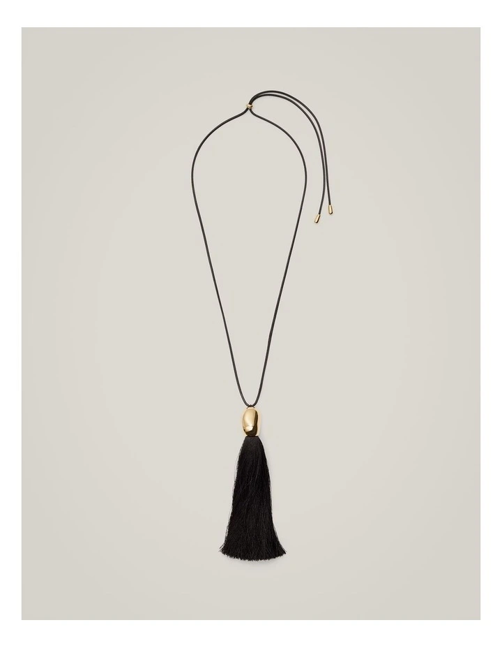 Poppy Pendant in Black image 1