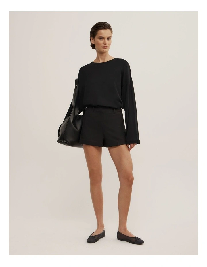 Raph Mesh Flats in Black image 2