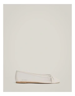 Raph Mesh Flats in Fresh White