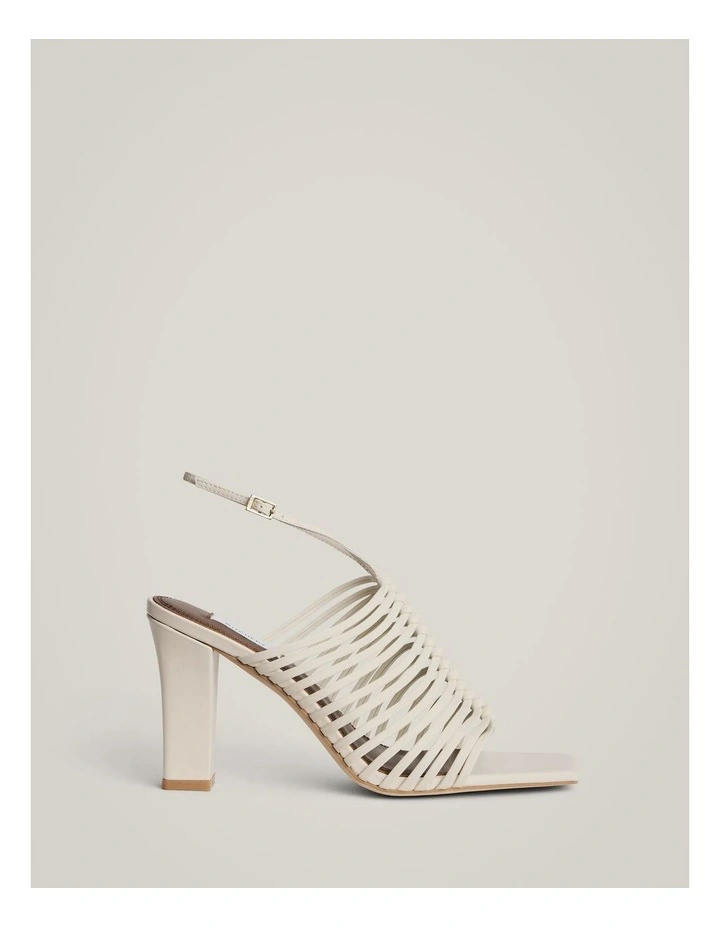 Salome Heels in Chalk image 1