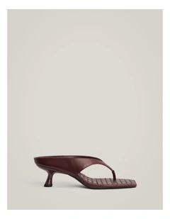 Dayna Heels in Deep Rust