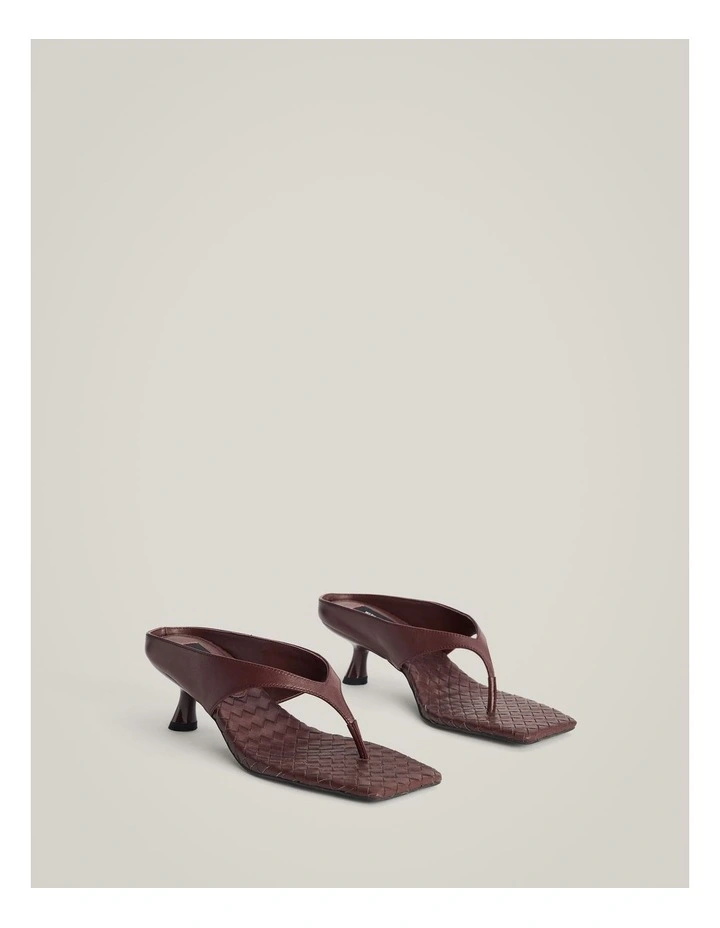 Dayna Heels in Deep Rust image 3