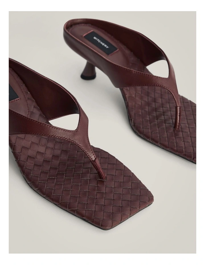 Dayna Heels in Deep Rust image 4