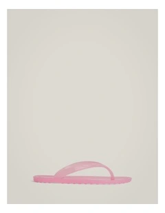 Frida Jelly Flip Flops in Soft Pink