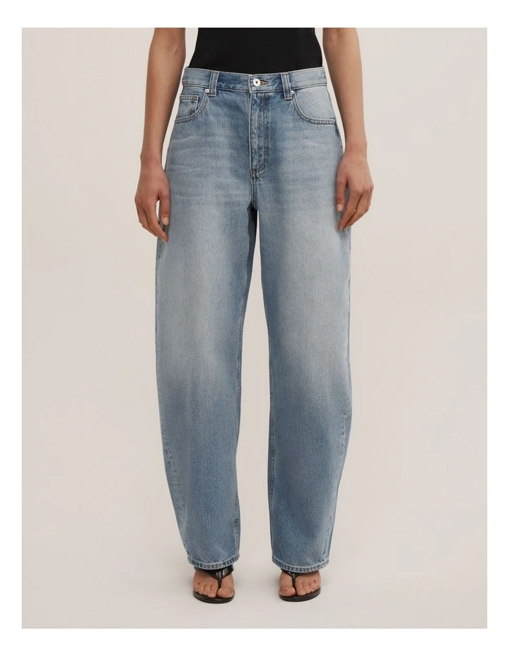 Soft Curve Jeans in Vintage Sky Wash image 2