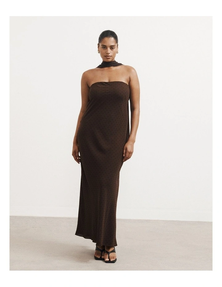 Scarf Maxi Dress image 4