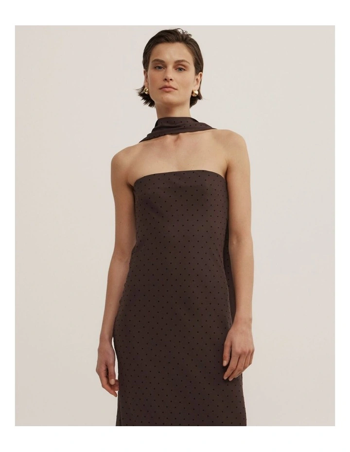 Scarf Maxi Dress image 5