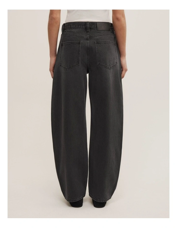 Soft Curve Jeans in Charcoal Wash image 5