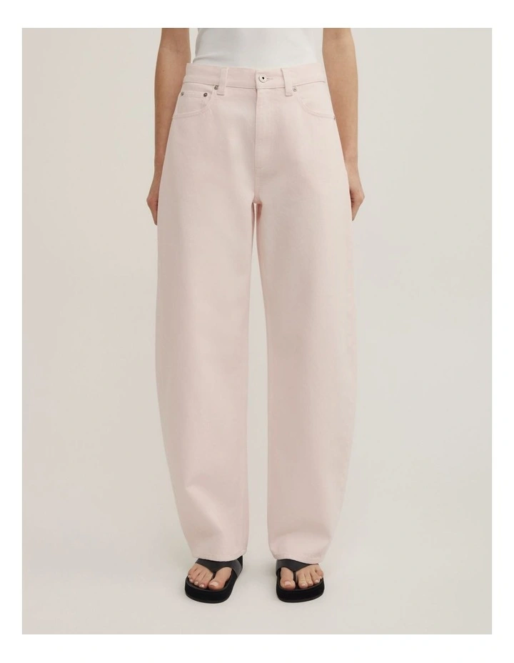 Soft Curve Jeans in Soft Pink image 2