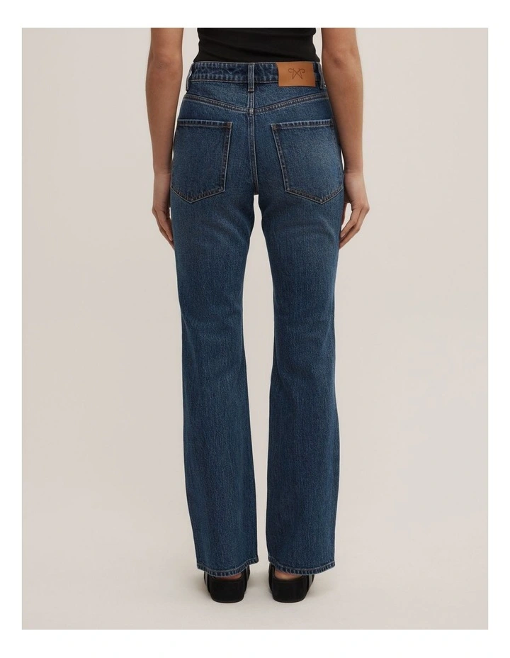 Slim Bootcut Jeans in Pacific Wash image 5