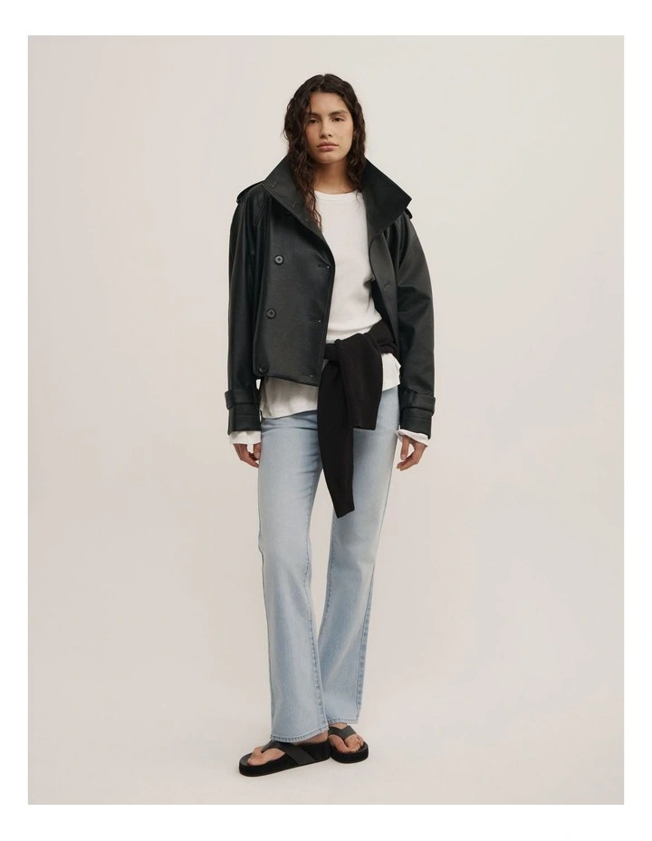 Slim Bootcut Jeans in Cool Blue image 4