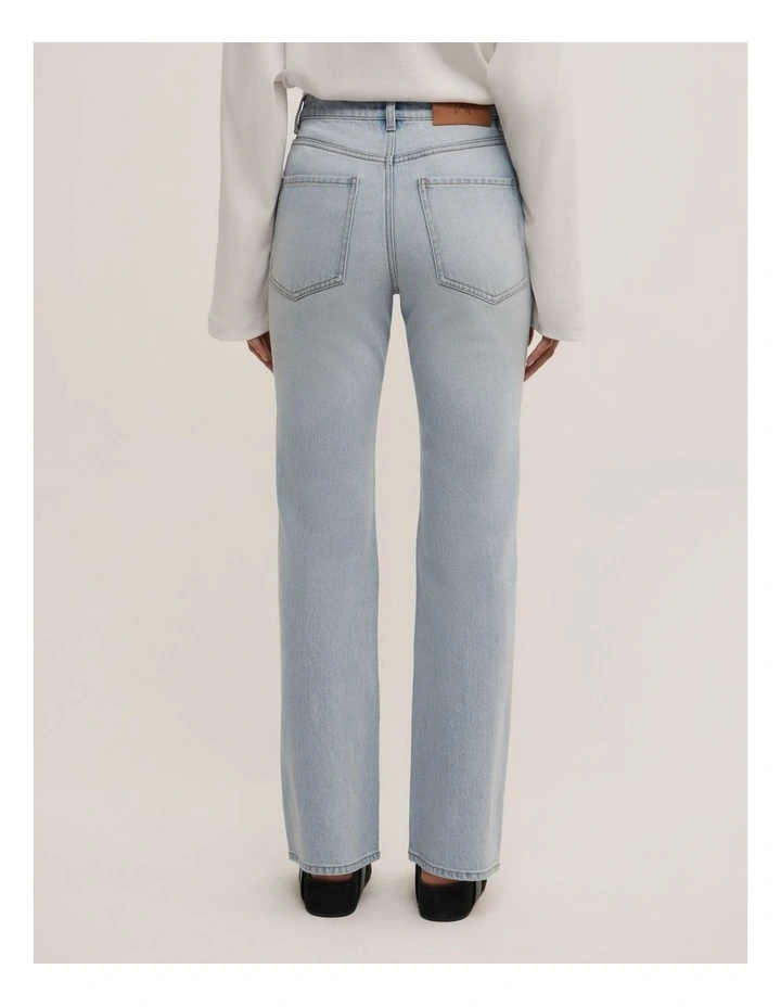 Slim Bootcut Jeans in Cool Blue image 6