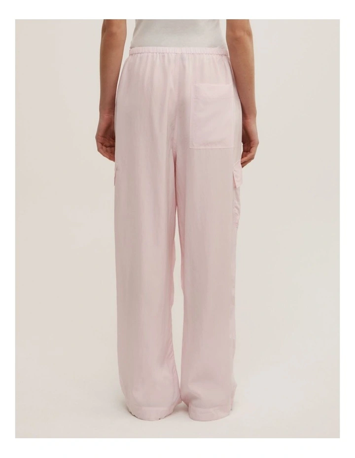 Cargo Pant in Soft Pink image 2