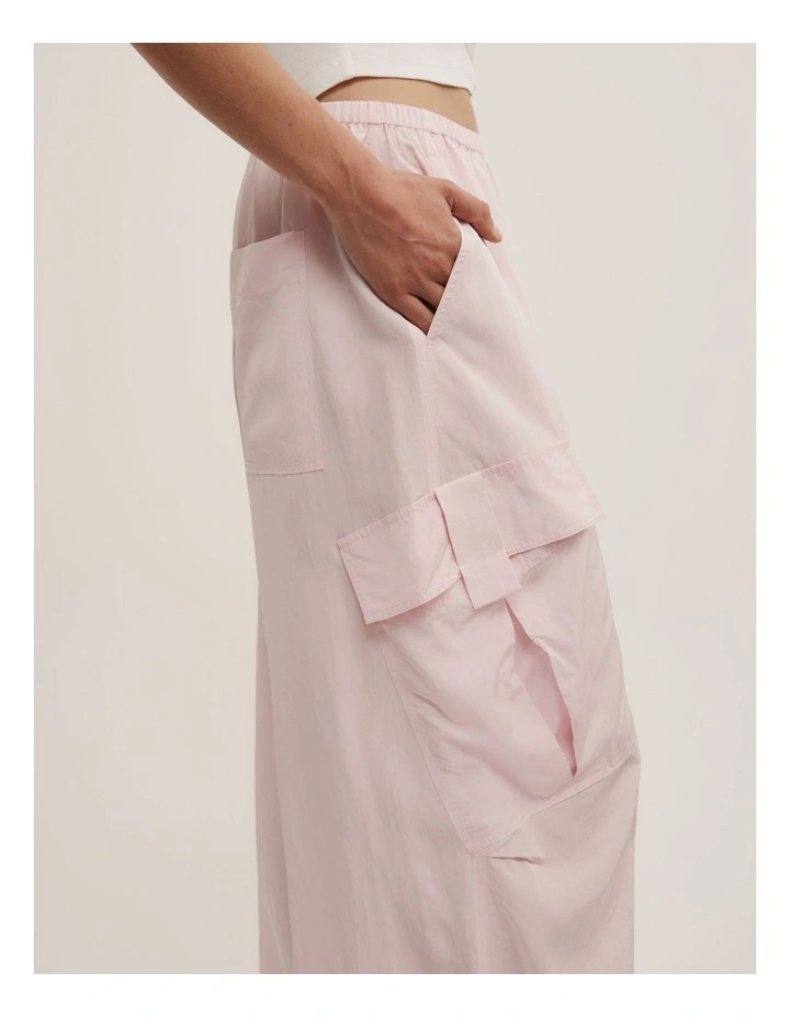 Cargo Pant in Soft Pink image 3