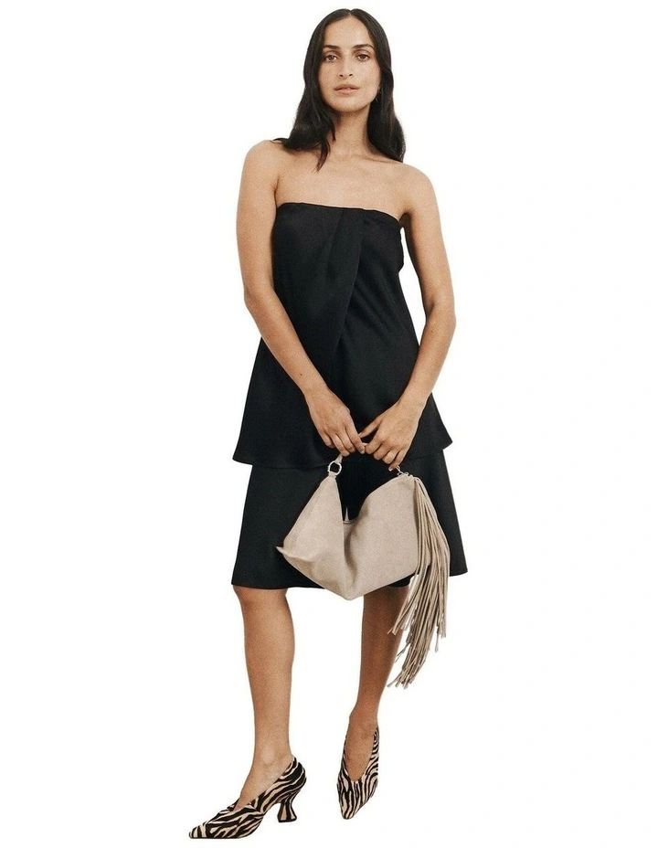 Linen Strapless Top image 5