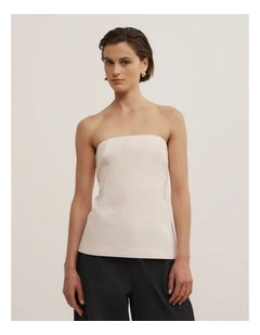 Cotton Bodice in Chalk