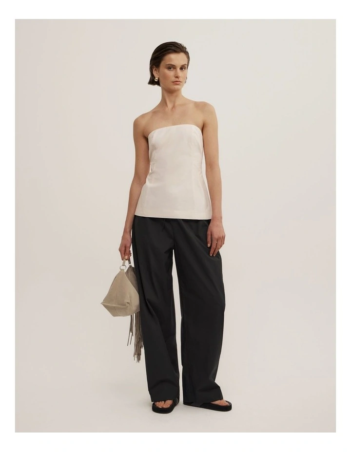 Cotton Bodice in Chalk image 2