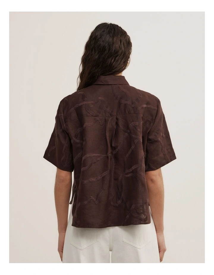 Relaxed Shirt in Espresso image 2