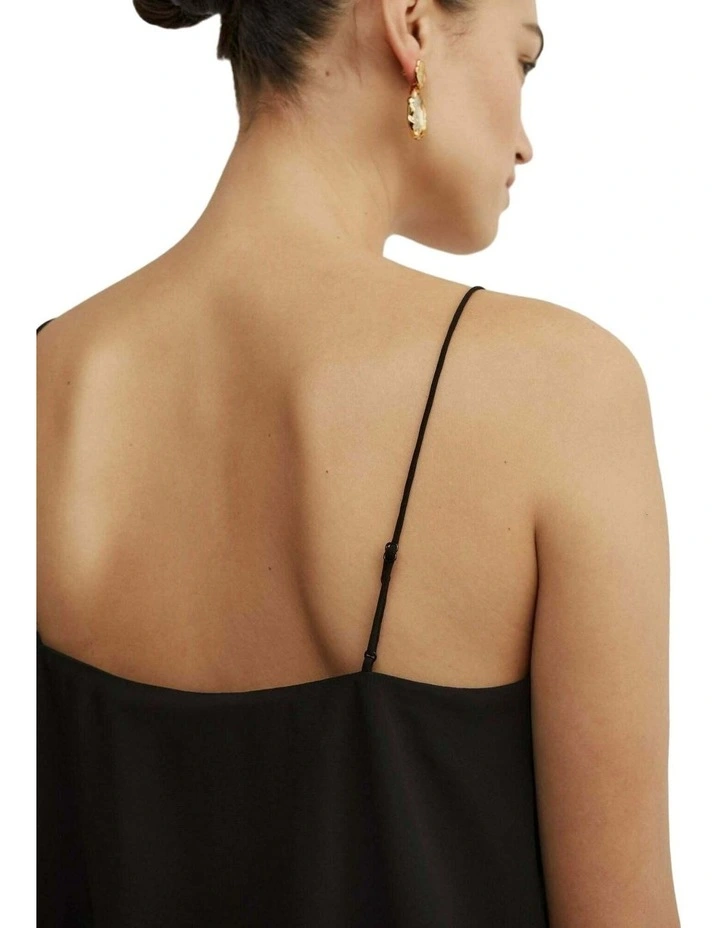 Blouson Drape Maxi Dress image 5