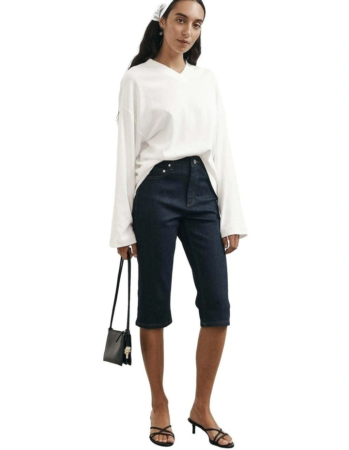 Denim Capris image 2