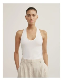 Scoop Knit Tank Top