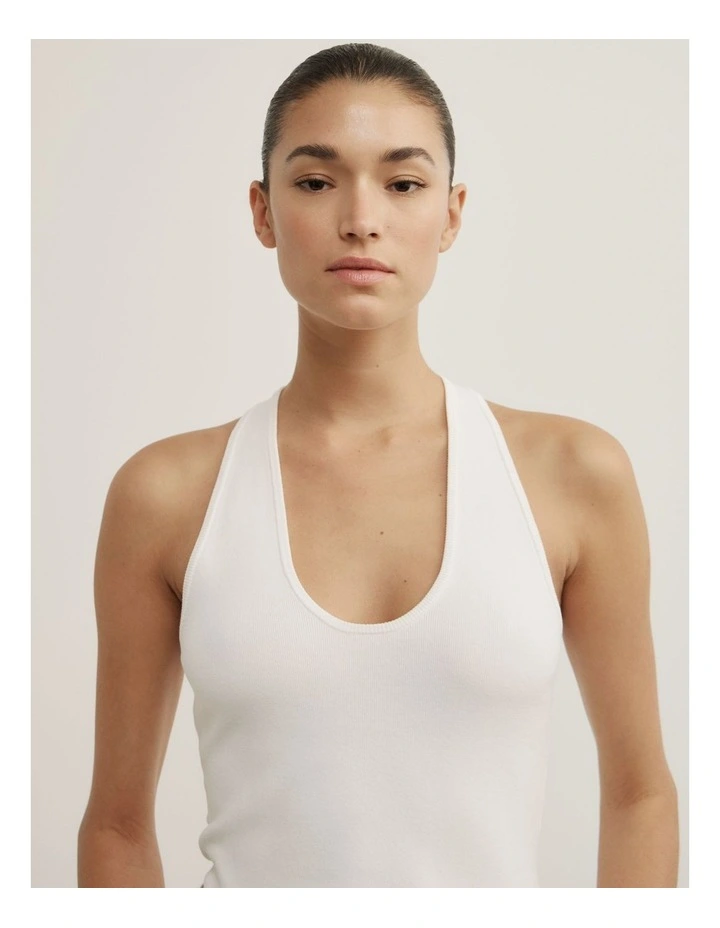 Scoop Knit Tank Top image 3