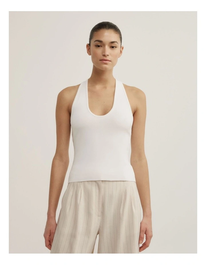 Scoop Knit Tank Top image 4