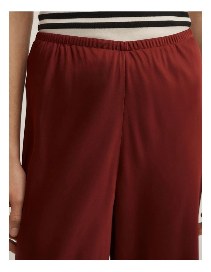 Bias Pull On Pants in Rust image 4