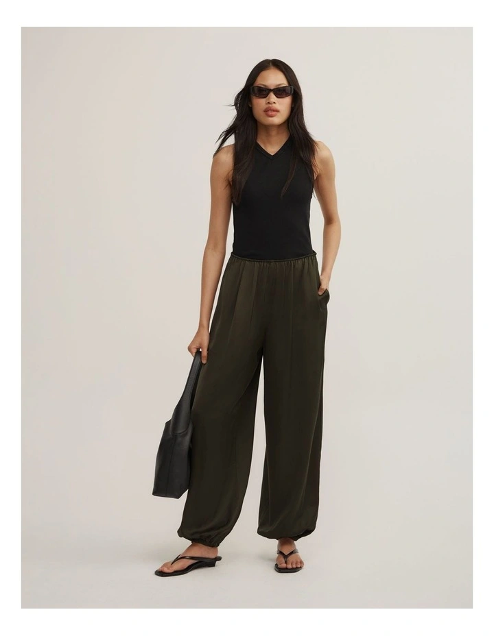 Satin Balloon Pant image 1